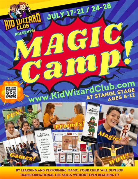 Sleeveless magic camp for children